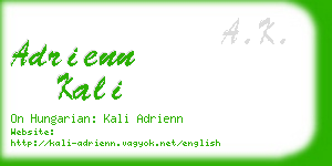 adrienn kali business card